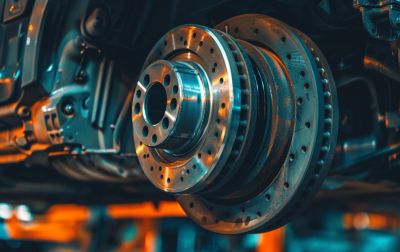 Automobile brake disc Car service procedure